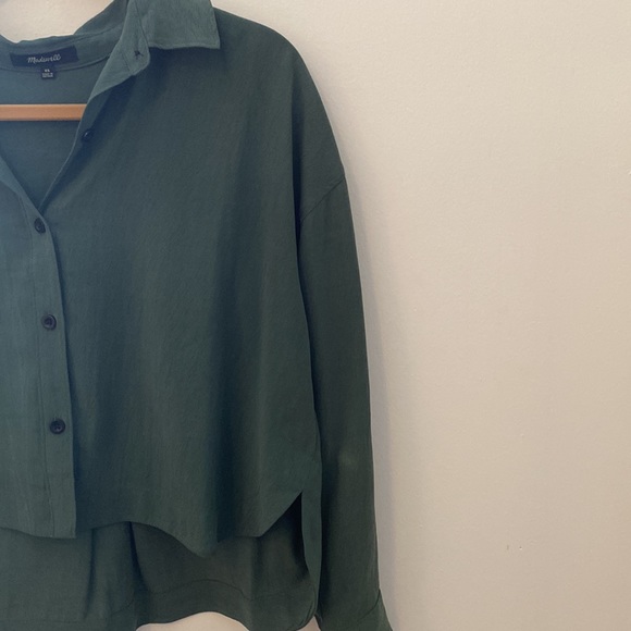 Madewell Lusterweave Hartfield Crop Shirt - Picture 5 of 5